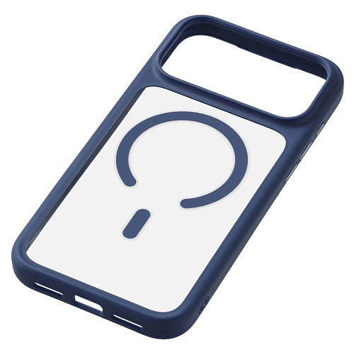 Чехол iPhone 17 Pro Max uBear Shade Case, MagSafe, синий