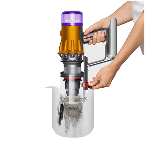 Беспроводной пылесос Dyson V12 Detect Slim Absolute (SV46), серебристый