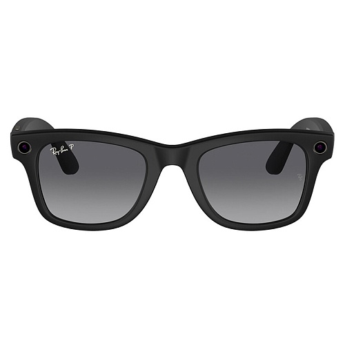 Умные Очки Ray-Ban Meta Wayfarer, Matte Black, Gradient Graphite Polarized, (50-22-150mm)