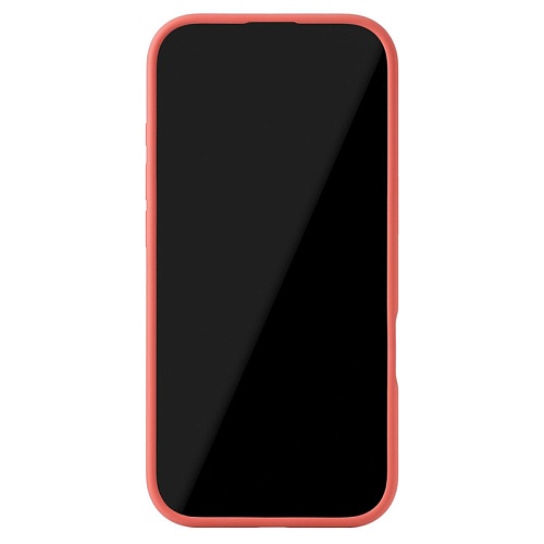 Чехол iPhone 17 uBear Touch Mag Case, MagSafe, коралловый