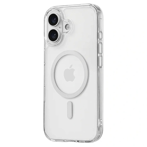 Чехол iPhone 17 uBear Vision Mag Case, прозрачный