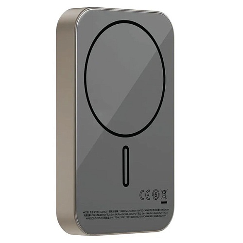 Внешний аккумулятор Momax Q.Mag X, Magsafe, 10000mAh, титановый