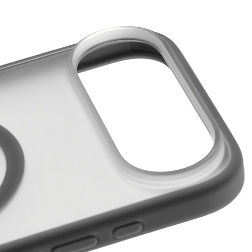 Чехол iPhone Air, uBear Cloud Mag Case, MagSafe, серый