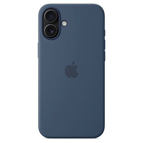 Чехол iPhone 16 Plus Silicone MagSafe, Denim