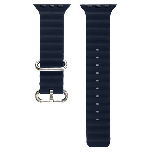 Ремешок Gurdini Ocean Band для Apple Watch 42/44/45/49мм, синий