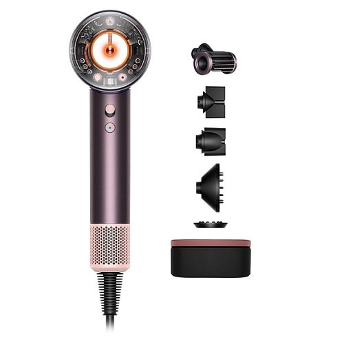 Фен Dyson Supersonic HD16, сливовый (футляр)