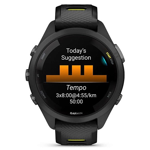 Умные часы Garmin FORERUNNER 265S, черный