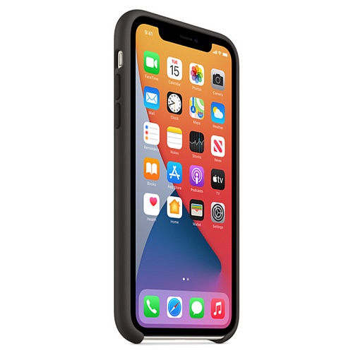 Чехол iPhone 11 Silicone Black