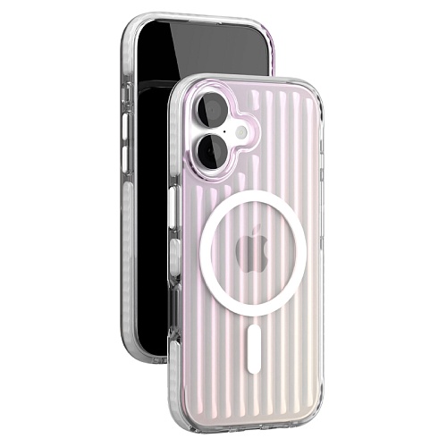 Чехол iPhone 17 VLP Pulse Case с MagSafe, перламутровый