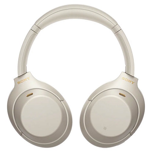 Наушники Sony WH-1000XM4, серебристый