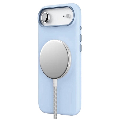 Чехол VLP Aster Pro Case с MagSafe для iPhone Air, голубой