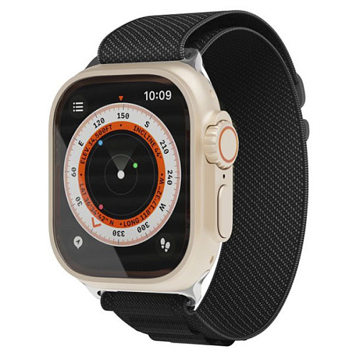 Ремешок нейлоновый Extreme Band "vlp" для Apple Watch 42/44/45/49mm, черный