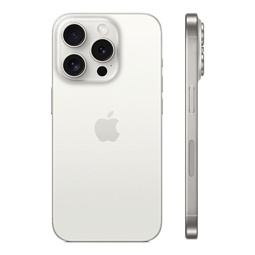 iPhone 15 Pro, 256 ГБ, титановый белый