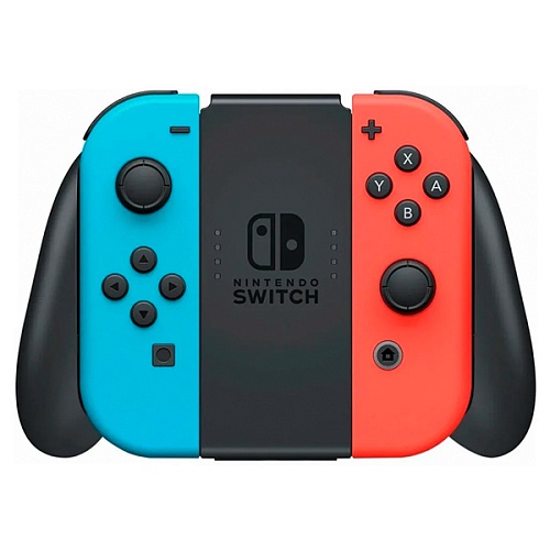 Игровая приставка Nintendo Switch OLED, неон