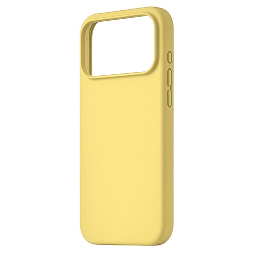 Чехол iPhone 17 Pro Max uBear Touch Mag Case, MagSafe, желтый