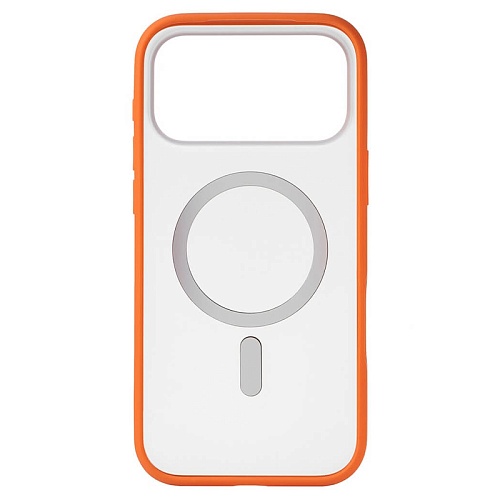 Чехол iPhone 17 Pro uBear Cloud Mag Case, MagSafe, оранжевый