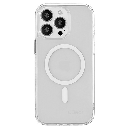 Чехол iPhone 15 Pro Max uBear Real Mag Case MagSafe, прозрачный