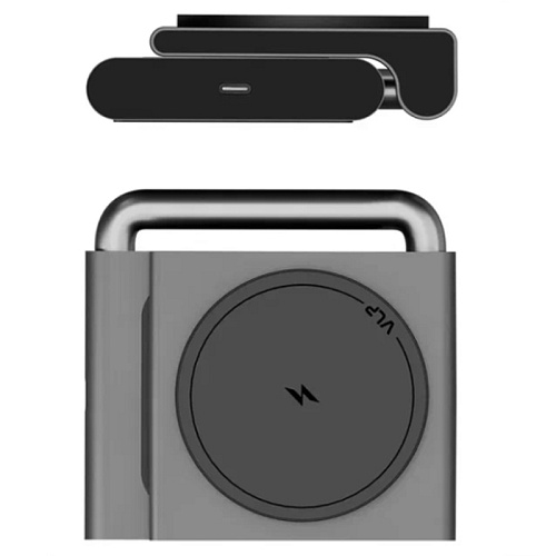 Беспроводная Зарядная Станция VLP Zen Charger (3В1), серый