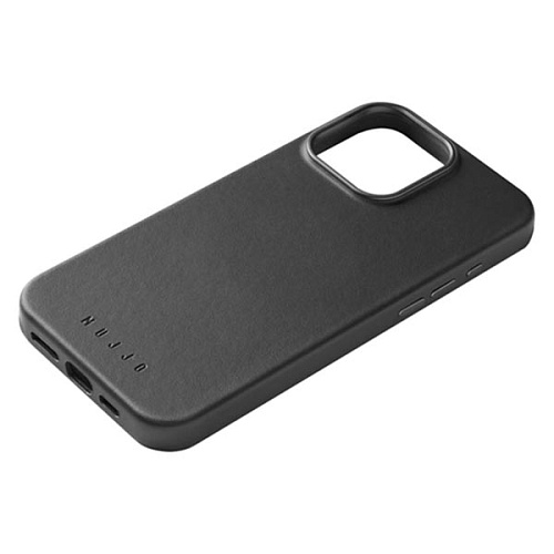 Чехол Mujjo Leather Wallet Case iPhone 16 Pro MagSafe Compatible, черный