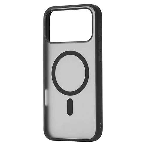 Чехол iPhone 17 Pro uBear Cloud Mag Case, MagSafe, черный