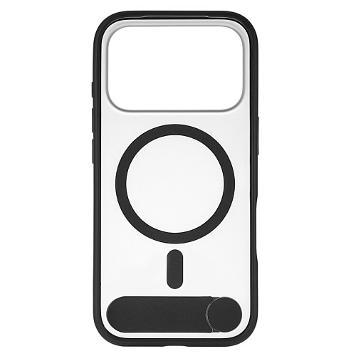 Чехол iPhone 17 Pro Max uBear Stand 360 Mag Case, MagSafe, черный