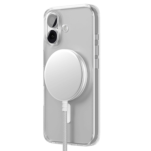 Чехол iPhone 17 VLP Diamond Case с MagSafe, прозрачный
