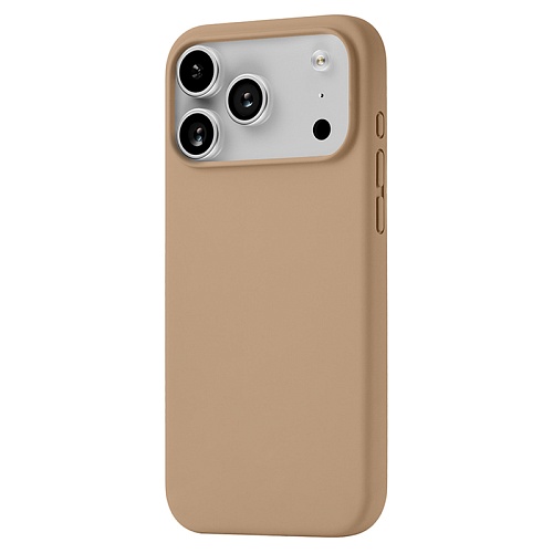 Чехол iPhone 17 Pro Max uBear Touch Mag Case, MagSafe, латте