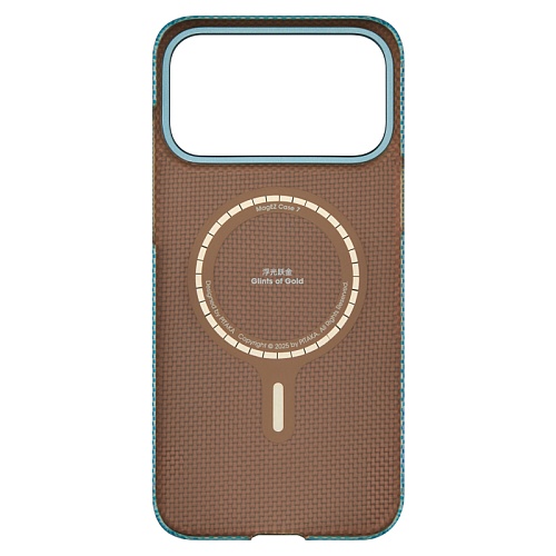 Чехол iPhone 17 Pro Max Pitaka Ultra-Slim Case, ясный голубой