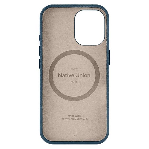 Чехол iPhone 16 Native Union Classic Case, синий