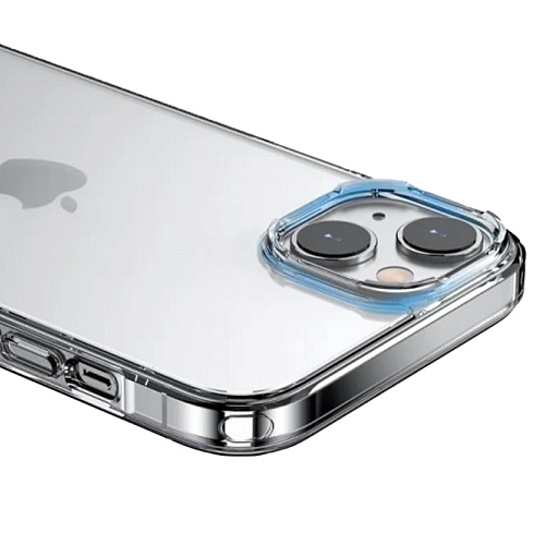 Чехол iPhone 15 Gurdini Alba Series Protective Transparent, прозрачный