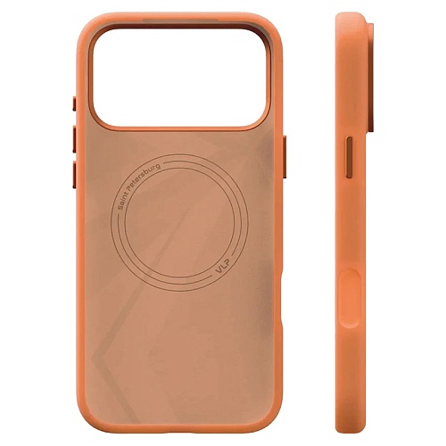Чехол iPhone 17 Pro Max VLP Aster Pro Case с MagSafe, оранжевый