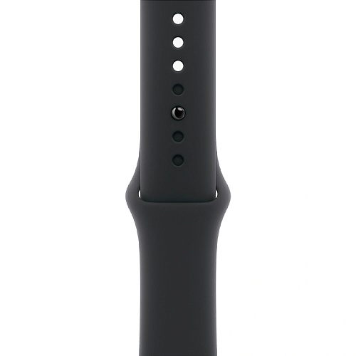 Apple Watch Series 11, 46 мм, корпус алюминий серый космос, Sport Band черный