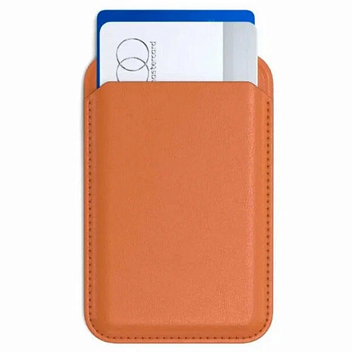 Подставка-картхолдер Satechi Magnetic Wallet Stand, магнитная, оранжевый