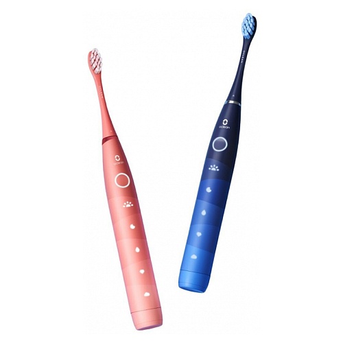Электрическая зубная щетка Oclean Find Duo Set, 2 шт, красный и синий