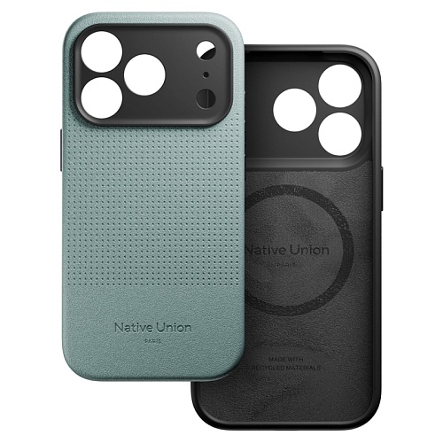 Чехол iPhone 17 Pro Native Union ACTIVE CASE, зеленый