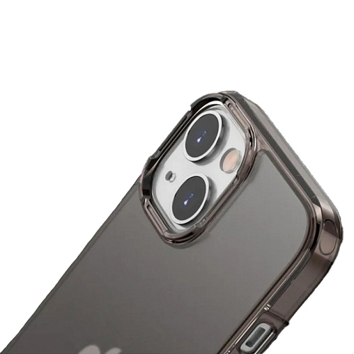 Чехол iPhone 15 Plus Gurdini Alba Protective Smoke