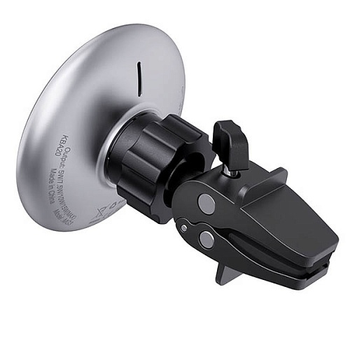 Автодержатель с беспроводной зарядкой Acefast D3 magnetic , серебристый