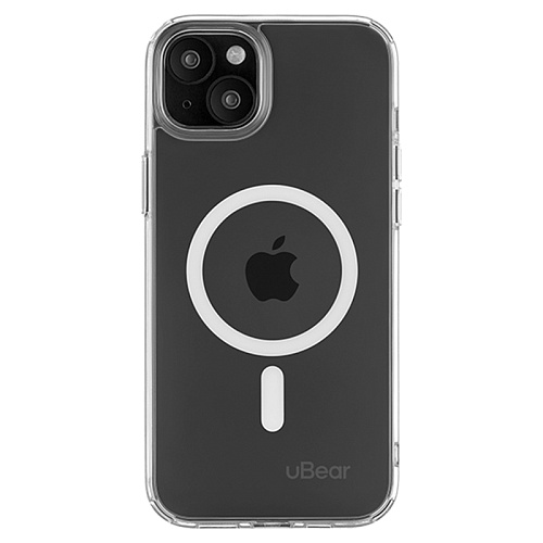 Чехол iPhone 15 Plus uBear Real Mag Case MagSafe, прозрачный