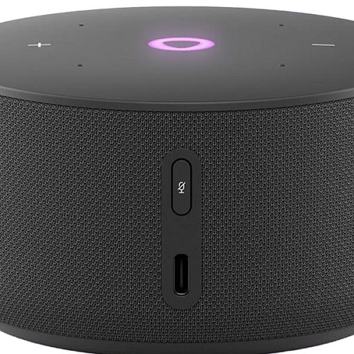 Яндекс станция Мини 3 с часами, черный