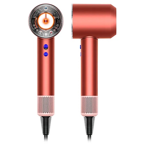 Фен Dyson Supersonic HD16, клубнично-бронзовый/розовый (футляр)