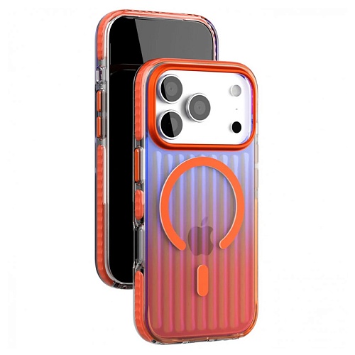 Чехол iPhone 17 Pro VLP Pulse Case с MagSafe, оранжевый