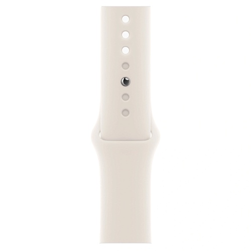 Apple Watch Series 11, 42 мм, корпус алюминий серебристый, Sport Band сияющая звезда