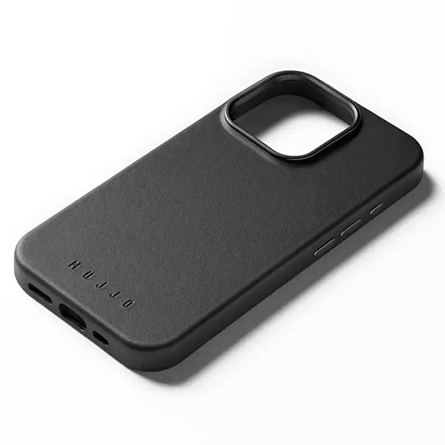Чехол Mujjo Leather Case - iPhone 16 Pro Max - MagSafe Compatible, Black