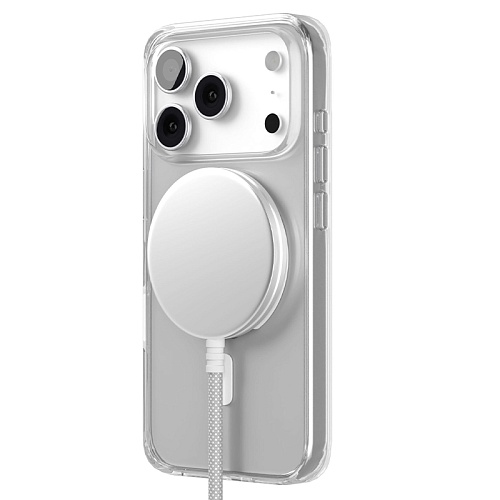 Чехол iPhone 17 Pro Max VLP Diamond Case с MagSafe, прозрачный