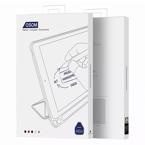 Чехол iPad Pro 11" (2021) Dux Ducis Osom Series (pen slot), розовый