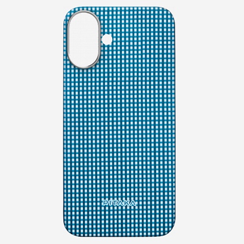 Чехол Pitaka Ultra-Slim Case for iPhone 16, синий