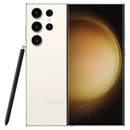 Samsung Galaxy S23 Ultra, 12/256 ГБ, бежевый
