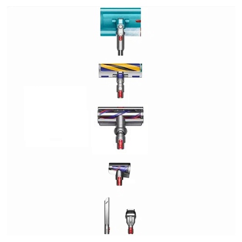 Беспроводной пылесос Dyson V15s Detect Submarine  (SV47), серебристый