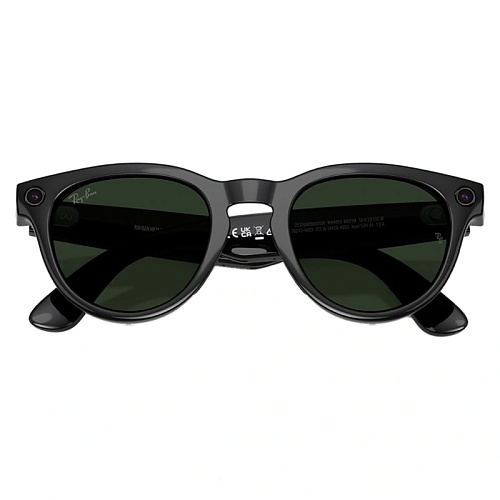 Умные очки Ray-Ban Headliner Gen 2 Shiny Black, Clear/Graphite Green Transitions, (50-23-150mm)
