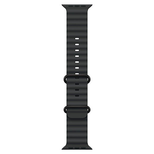 Apple Watch Ultra 2 2024, 49 мм, корпус из черного титана, Ocean Band, черный
